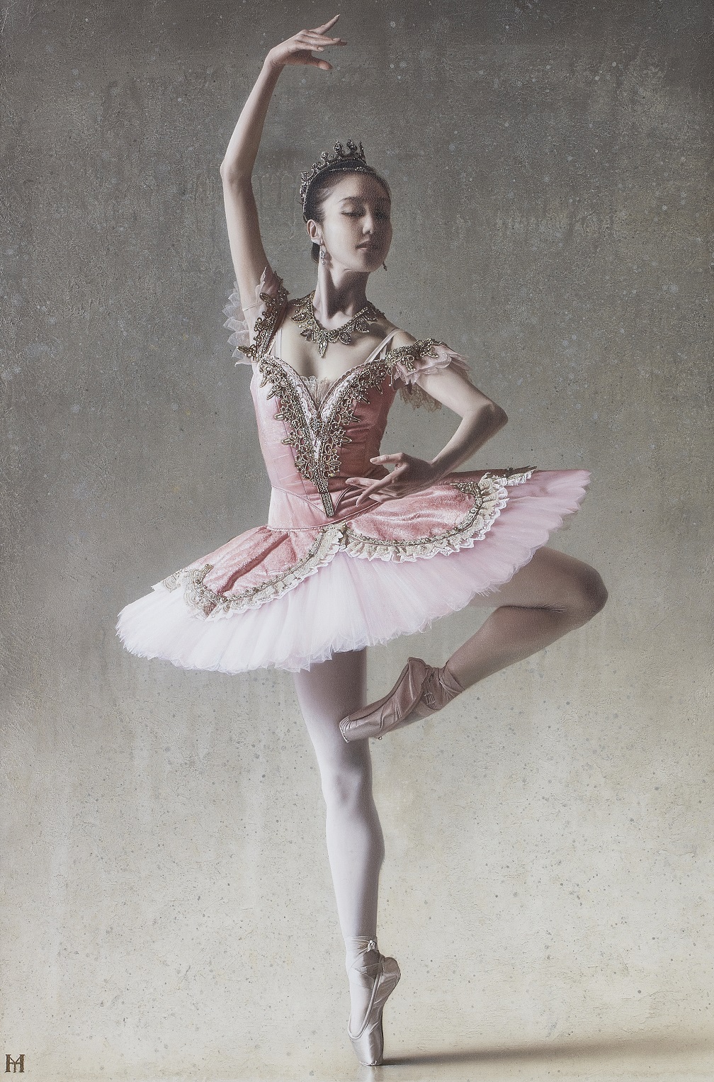 《The Sugar Plum Fairy》油彩、キャンバス / 91×60cm