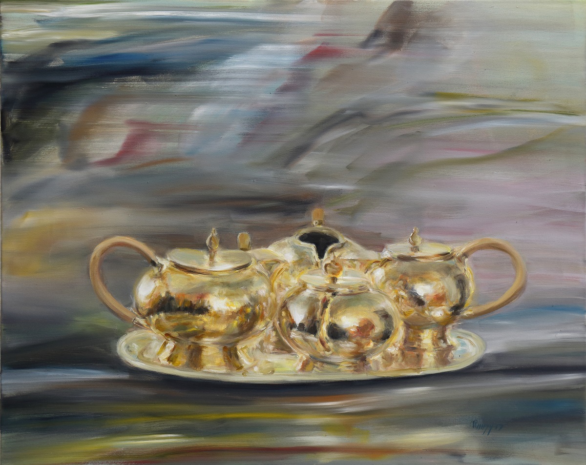 《ゴールデンポット》油彩、キャンバス / 73×92cm