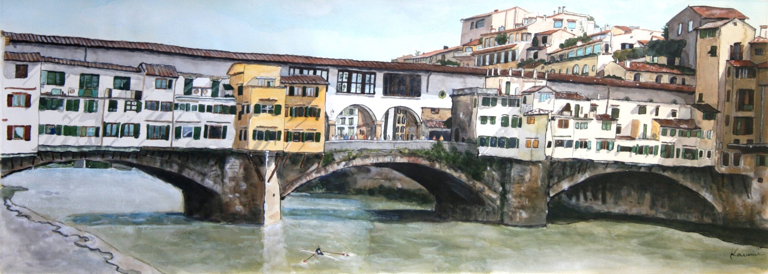 イタリアの散歩道～ 小池佳寿美 絵画展 | 展示案内 | The Obsession 
